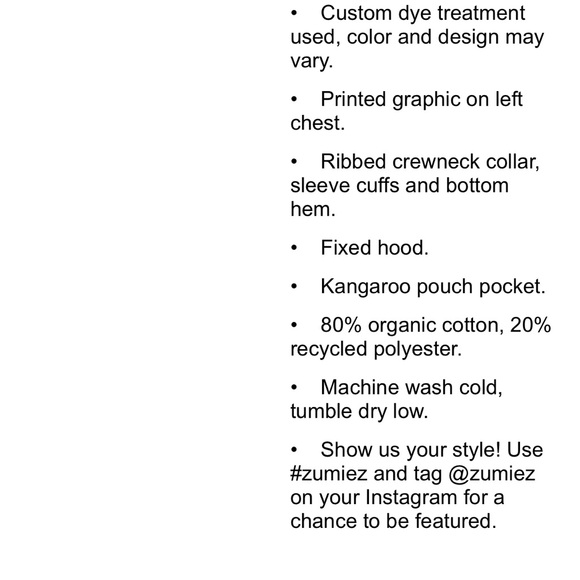 Ninth Hall Zumiez black distressed hoodie - Picture 5 of 5